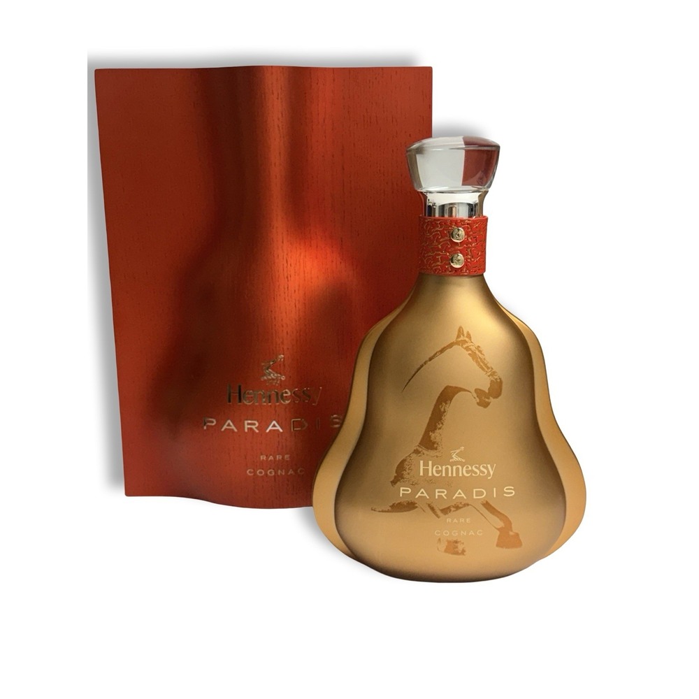 Hennessy Paradis Rare Cognac Empty Bottle Lunar New Year Xu Zhen W Box UNRINSED